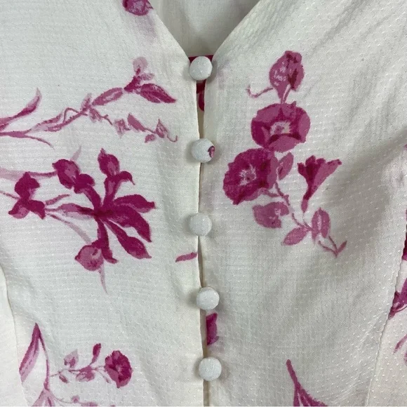 COCO + JAIMESON FLORAL JUNIORS DRESS SIZE M - Picture 5 of 11